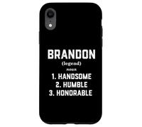 Carcasa para iPhone XR Brandon Costume Handsome Humble Honorable Funny Brandon Meme