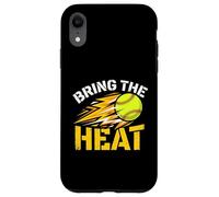 Carcasa para iPhone XR Bring The Heat - Jarra de Cuerda de Lanzamiento rápido para sóftbol