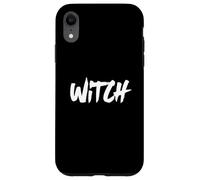 Carcasa para iPhone XR Bruja Palabra Wiccan Religión Lanzador de conjuros