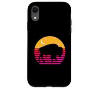 Carcasa para iPhone XR Buffalo Bison American Buffalo Black Moon Stars Gift