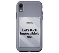 Carcasa para iPhone XR Bugonia Impossible Defiance Motto