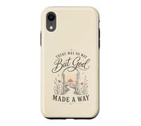 Carcasa para iPhone XR But God Made A Way Christian Faith - Cita inspiradora