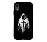 Carcasa para iPhone XR Caballero Sagrado gótico con Capucha y túnica Cruzada