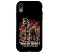 Carcasa para iPhone XR Caballo de Troya Mitología Griega Antigua Guerra de Odiseo