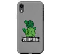 Carcasa para iPhone XR Cactus Hugger no Puede Tocar Este sarcástico
