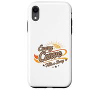 Carcasa para iPhone XR Cada Curva Cuenta una Historia Cuerpo Positivo Retro Atardecer diseño