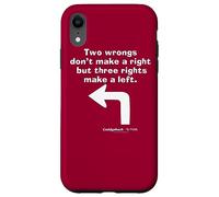Carcasa para iPhone XR Caddyshack Two Wrongs Don't Make a Right