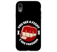 Carcasa para iPhone XR Cage Fighter MMA Mix Artes Marciales Jiu Jitsu