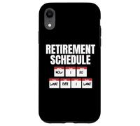 Carcasa para iPhone XR Calendario de jubilación: Ahora Hago lo Que Quiero