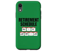 Carcasa para iPhone XR Calendario de jubilación: Ahora Hago lo Que Quiero