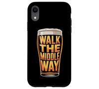 Carcasa para iPhone XR Camina por el Camino Medio y Disfruta con moderación Consciente y Equilibrio