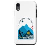 Carcasa para iPhone XR Camino Portugués Ciclista Santiago de Compostela 2026