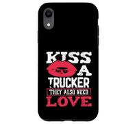 Carcasa para iPhone XR Camionero BESA a un Camionero También Necesita Amor Camionero