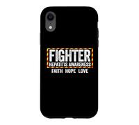 Carcasa para iPhone XR Camisa de Combate de la Conciencia de la Hepatitis - Conciencia de la Hepatitis