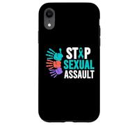 Carcasa para iPhone XR Camisa de Conciencia de Asalto Sexual: Detener el Asalto Sexual
