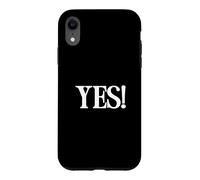 Carcasa para iPhone XR Camisa That Says Yes - Un diseño Que Dice sí