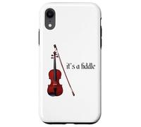 Carcasa para iPhone XR Camisa Violín Fiddle It's a Fiddle