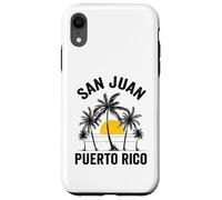 Carcasa para iPhone XR Camiseta de Recuerdo de Playa de San Juan Puerto Rico 2025 Vacaciones