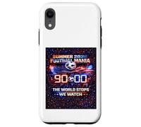 Carcasa para iPhone XR Camiseta para fanáticos de The World Stops We Watch 90 Minutes Soccer 2026.