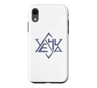 Carcasa para iPhone XR Camiseta Yeshua Jesucristo Super Star of David
