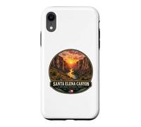 Carcasa para iPhone XR Cañón Santa Elena Big Bend Parque Nacional Naturaleza Diseño