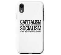 Carcasa para iPhone XR Capitalismo Vs Socialismo - Divertido Político Antisocialista