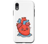 Carcasa para iPhone XR Cardiólogo. Insuficiencia cardíaca. Dibujos Animados. Ataque cardíaco. Salud