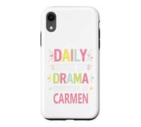 Carcasa para iPhone XR Carmen Personalized Name Funny Cute Custom Carmen Name