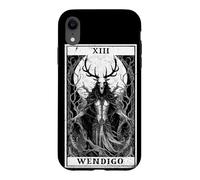 Carcasa para iPhone XR Carta de Tarot Wendigo Monster Cryptid Mythical Beast
