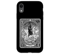 Carcasa para iPhone XR Carta gótica de la Fortuna mística con la Camiseta del Tarot de la Muerte, Arcana, Arcana
