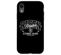 Carcasa para iPhone XR Carta universitaria de Risen Kingdom Eternal Glory Christian Faith
