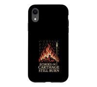 Carcasa para iPhone XR Carthago Delenda EST Roma vs Cartago Historia Latina Regalo