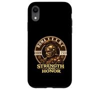 Carcasa para iPhone XR Casco Centurión Romano Fuerza Honor Antigua Roma 753 a.C.