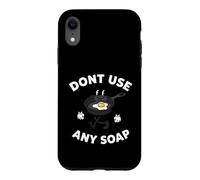 Carcasa para iPhone XR Cast Iron Skillet Funny Dont Use Any Soap Retro Pan