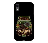 Carcasa para iPhone XR CASTINGS Day Cosecha Humus Lombriz Compostaje