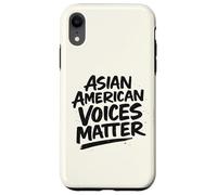 Carcasa para iPhone XR Celebre el Mes de la Herencia de la AAPI - Asian American Voices Mat