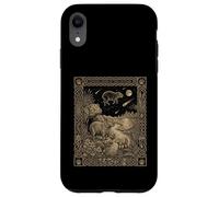 Carcasa para iPhone XR Celestial Capibara Tarot Carta Zodiaco Oculto