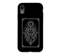 Carcasa para iPhone XR Celestial Leo Zodiac Tarot Carta Astrología Mística Boho
