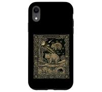 Carcasa para iPhone XR Celestial Wombat Tarot Cartas Astronomía