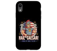 Carcasa para iPhone XR Centurión Romano Divertido Julio César Roma Antigua Juguetón
