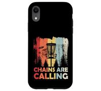 Carcasa para iPhone XR Chains Are Calling Disc Golf Frisbee Frolf Flying Disc Sport