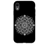 Carcasa para iPhone XR Chakra Lotus Flor Mandala Yoga Espiritual Amante Meditación