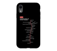 Carcasa para iPhone XR Changzhou Train Railway - Souvenir Route Map China