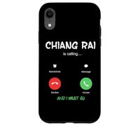 Carcasa para iPhone XR Chiang Rai está Llamando y Debo IR a Tailandia de Viaje