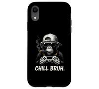Carcasa para iPhone XR Chill Brush: un Genial Jugador de Monkey Ape