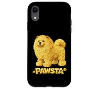 Carcasa para iPhone XR Chow Chow Spaghetti Fideos Comida Italiana Cachorro Am