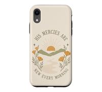 Carcasa para iPhone XR Christian Faith California Poppy Sus misericordias Son Nuevas