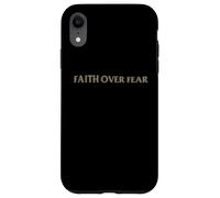 Carcasa para iPhone XR Christian Faith Over Fear Shirt Men Jesus Religious Shirts