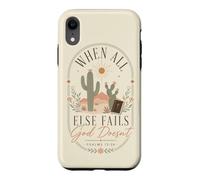 Carcasa para iPhone XR Christian Western Faith Salmo 73 Biblia del Desierto