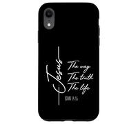 Carcasa para iPhone XR Christian Worship Women Men Kids Jesus The Way Truth Life